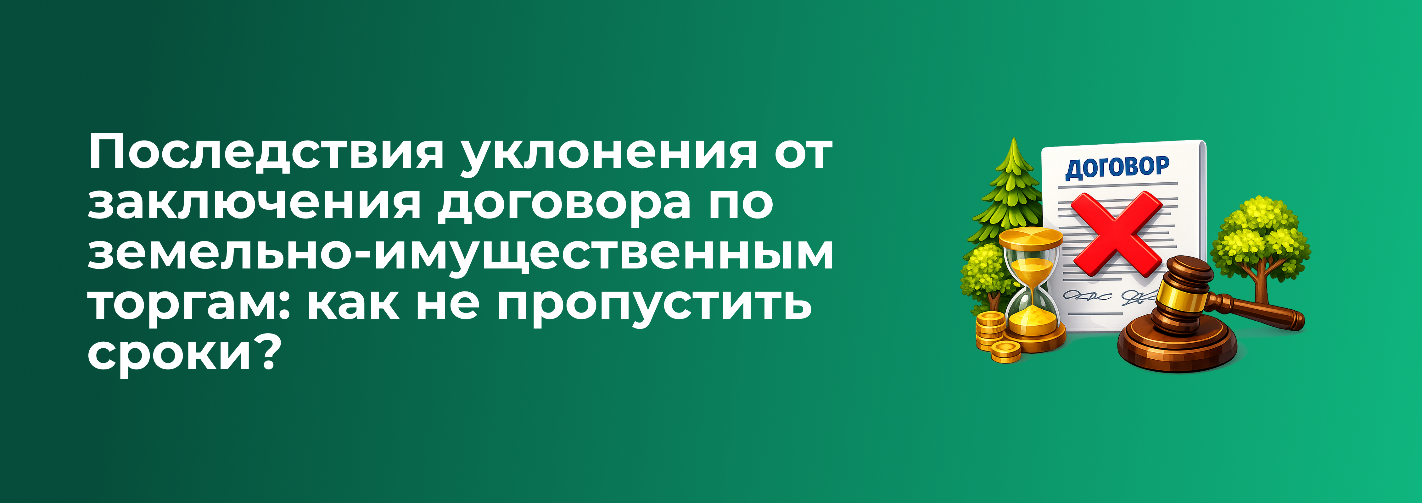 Последствия уклонения от заключения договора по земельно-имущественным торгам как не пропустить сроки (1).png